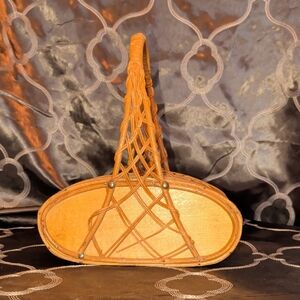 Woven Basket in Natural Brown